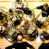 Mizzou Wheelchair Basketball Team players gather in a circle