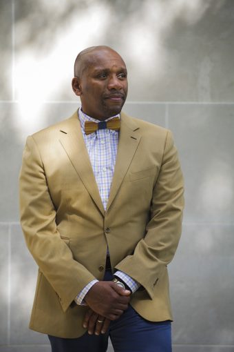 Kevin McDonald, UM System Chief Diversity officer and Interim MU Vice Chancellor of Diversity, poses for a portrait.