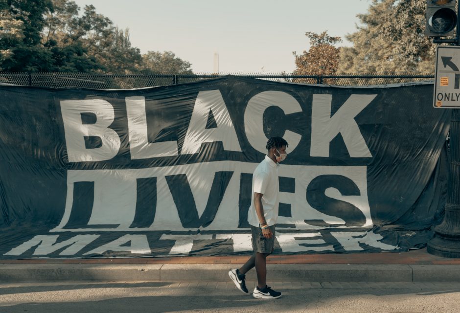 This is an image of a Black Lives Matter sign.