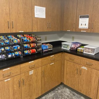 Food and hygiene products are available at the Mizzou Engineering Pantry.