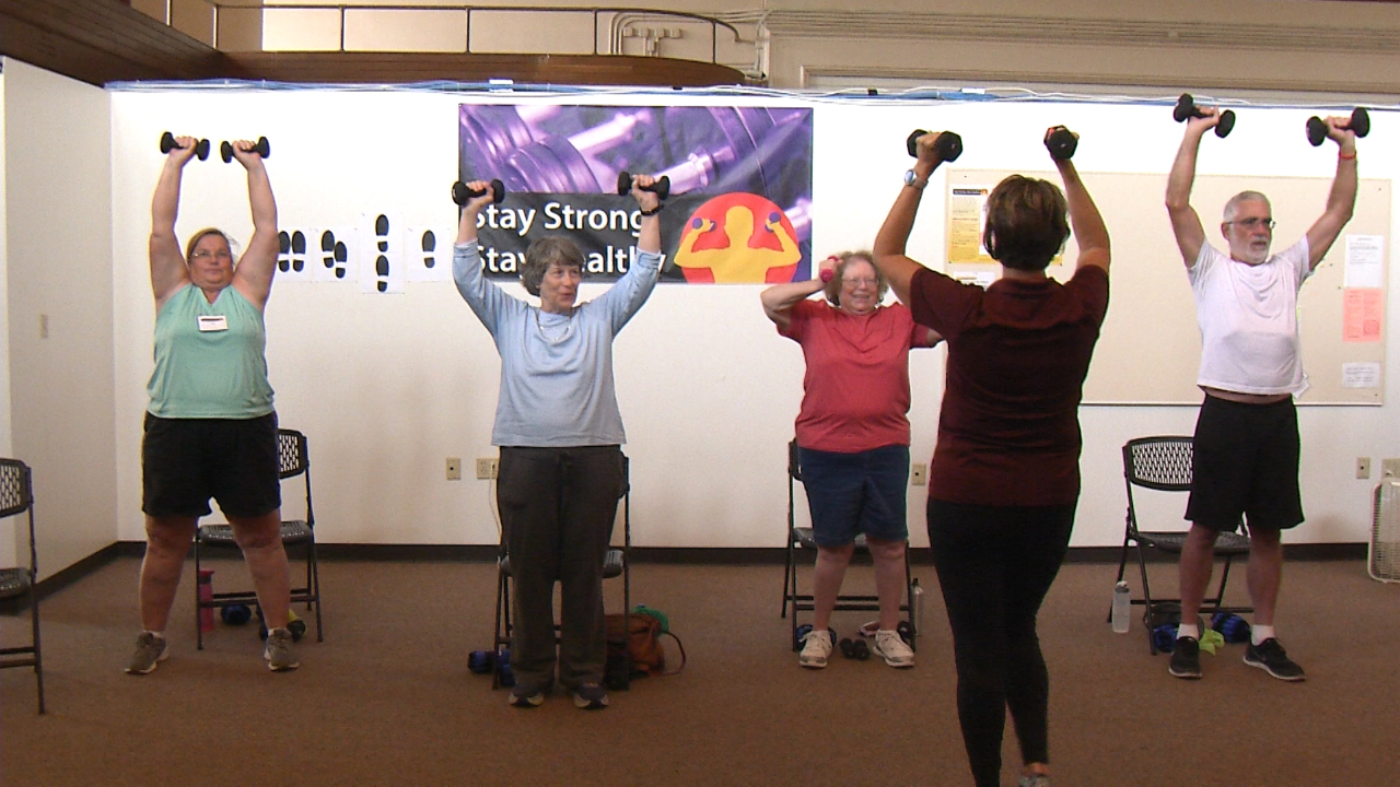 This is an image of participants in the Stay Strong, Stay Healthy program.