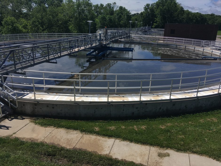 a wastewater treatment facility
