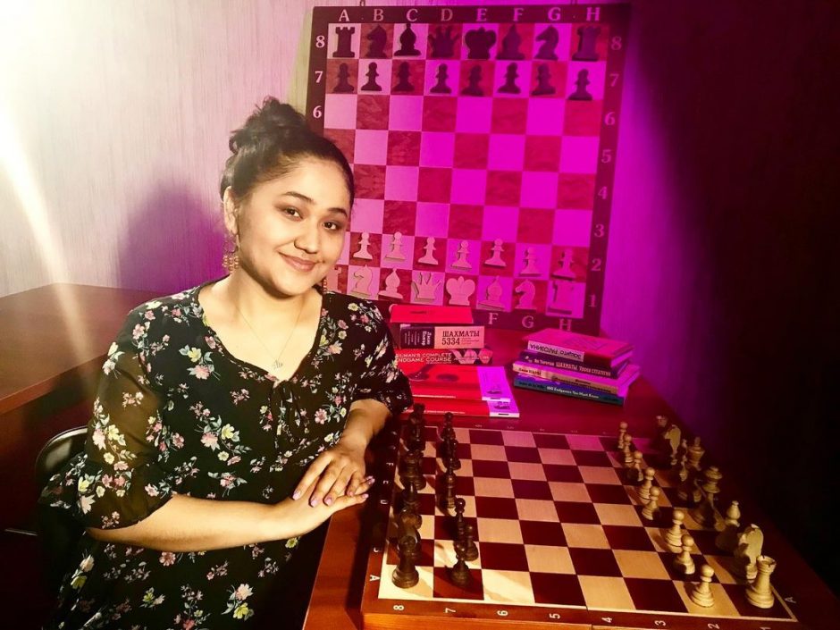 Begim Tokhirjonova is a sophomore on the University of Missouri Chess Team.