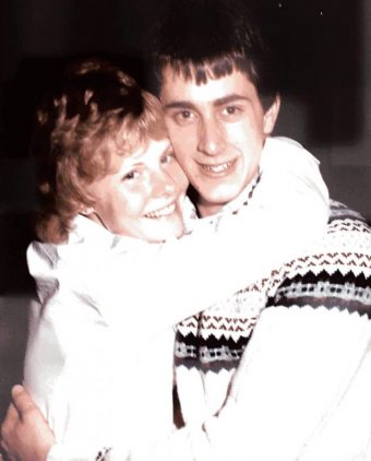 Christine and Steve Pierson at a Zeta Tau Alpha dance in 1983.