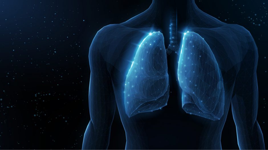 medical concept of lungs. Source: Shutterstock