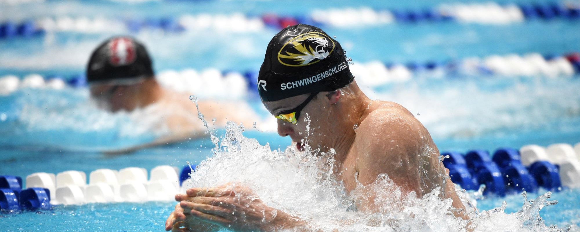 Fabian Schwingenschlögl swims for mizzou