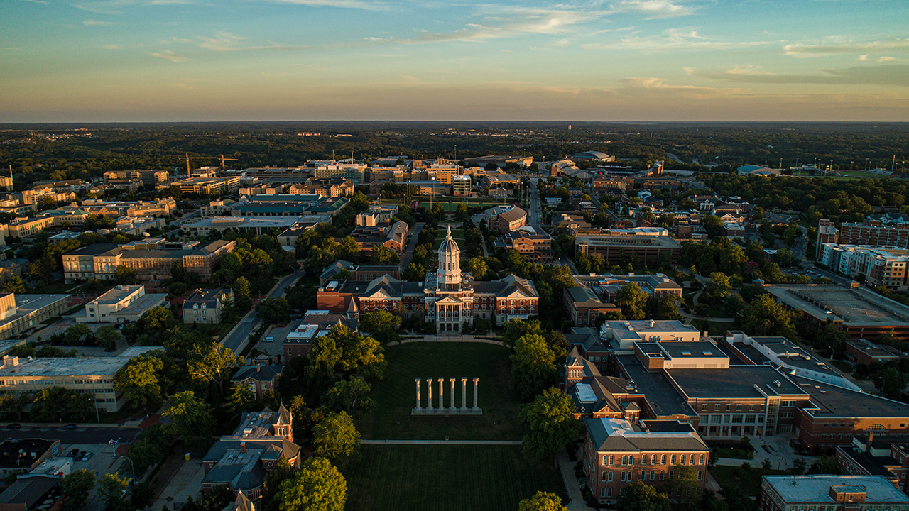 This is an image of the University of Missouri campus.