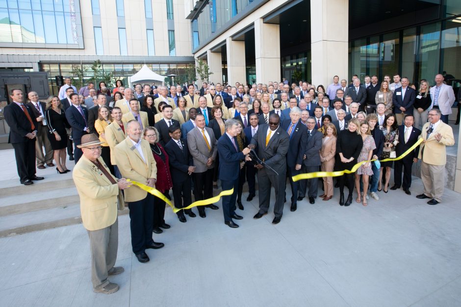 The University of Missouri celebrates the grand opening of the Roy Blunt NextGen Precision Health building.