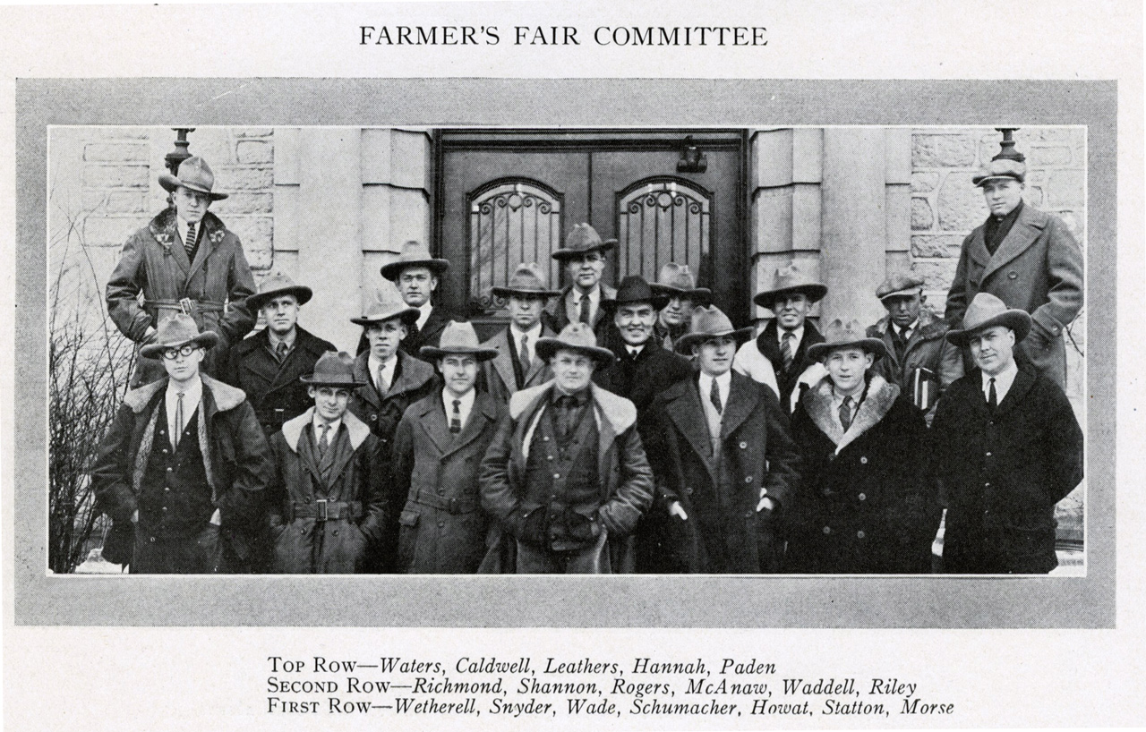 1923 Farmer’s Fair Committee