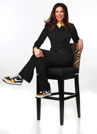 Desiree Reed-Fraincois sitting on chair