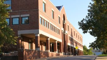 A photo of Hulston Hall.
