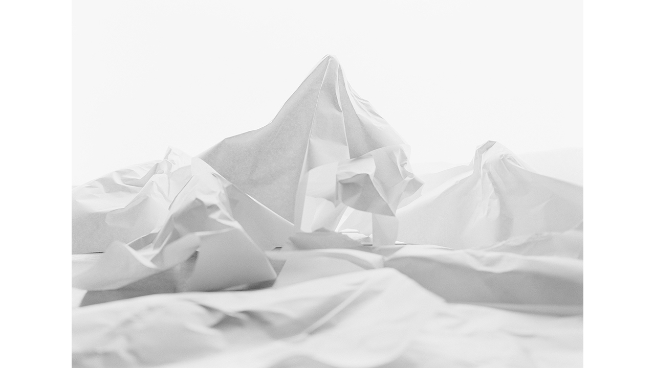 This is an image of paper crinkled up.