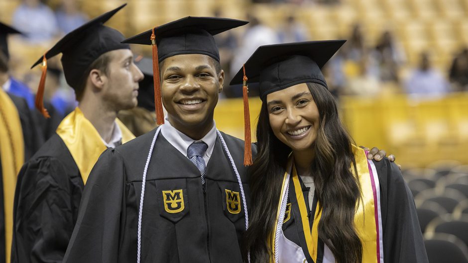 Commencement ceremony for the College of Engineering at Mizzou Arena May 13, 2022. Sam O'Keefe/University of Missouri