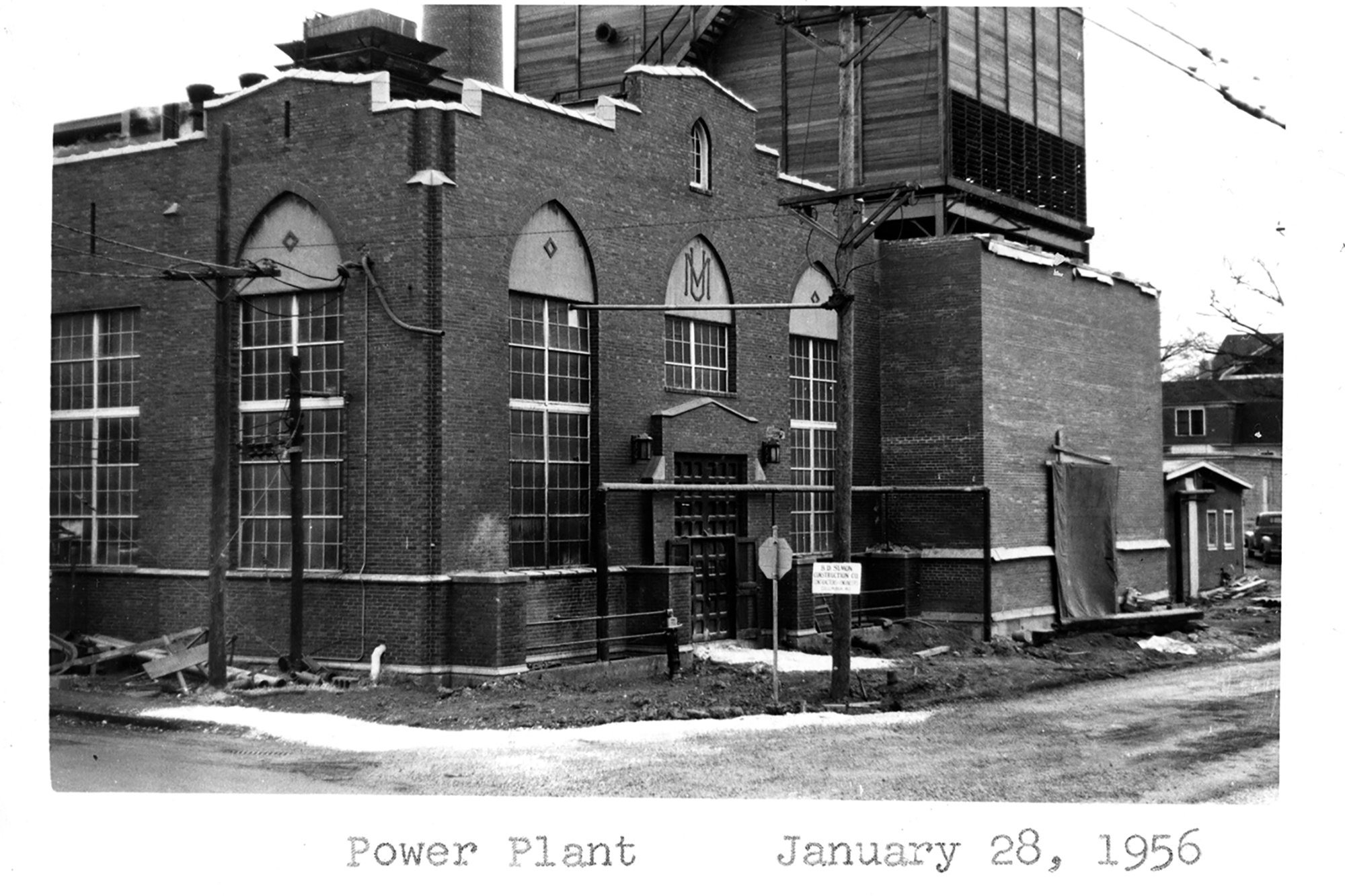 the power plant on January 28,1956