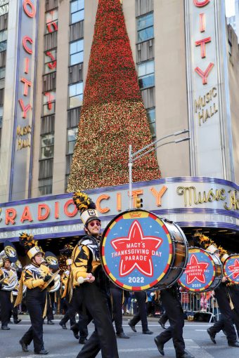 Marching Mizzou in the Macy's parade