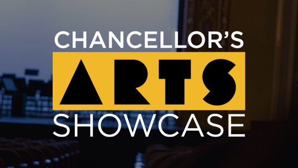 chancellor's arts showcase event graphic