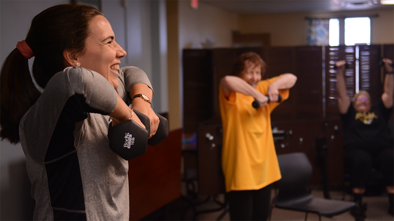 Group exercise program for older adults led to more independent exercise  despite pandemic restrictions, MU study finds // Show Me Mizzou //  University of Missouri