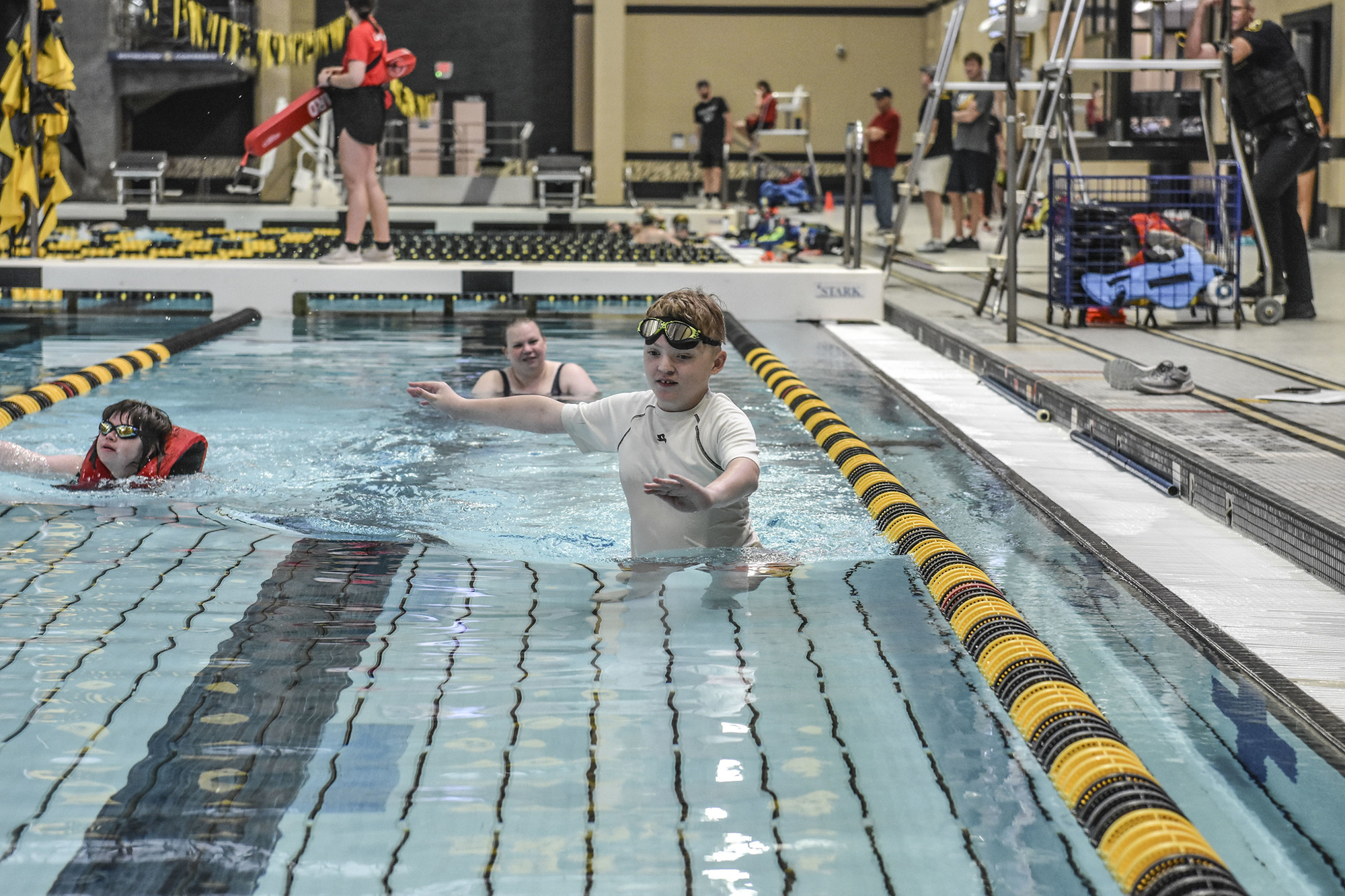 Special Olympics athletes compete in pool at Mizzou Aquatic Complex