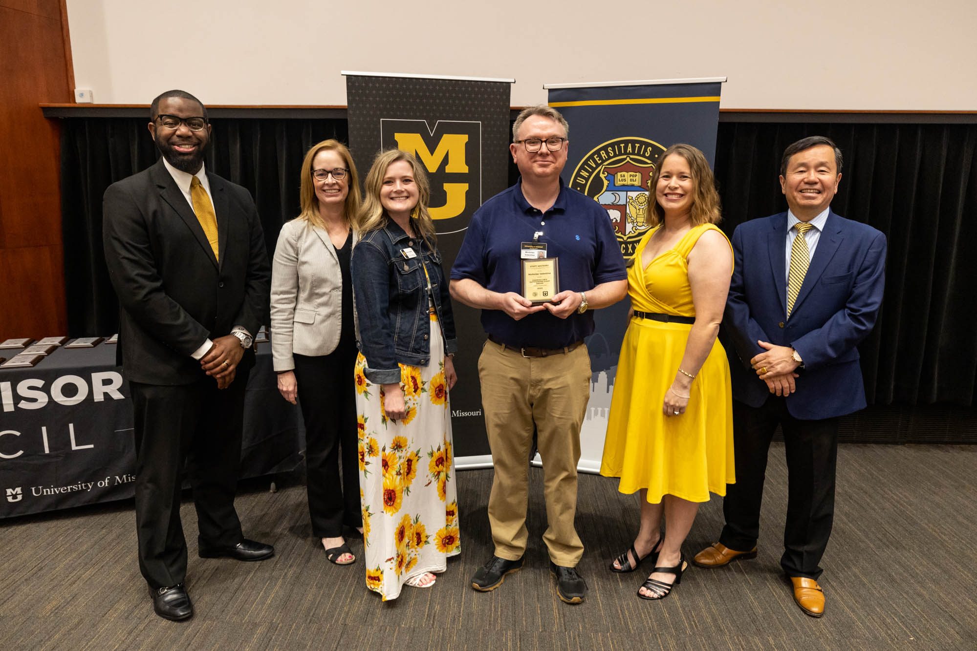 Chancellor’s Outstanding Staff Award – Technical/Paraprofessional: Nicholas Valentine – Customer Service and Support Services