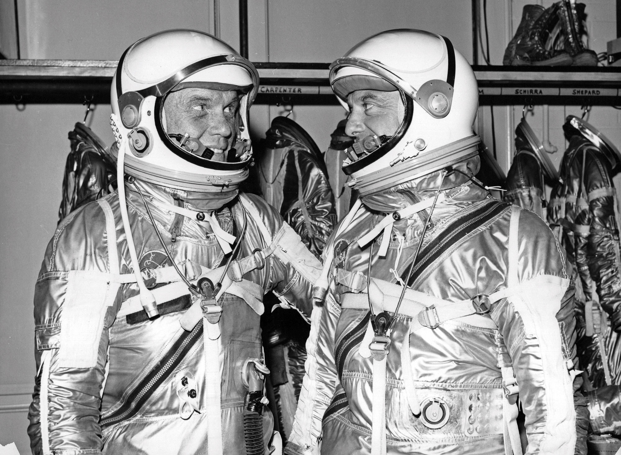 two astronauts