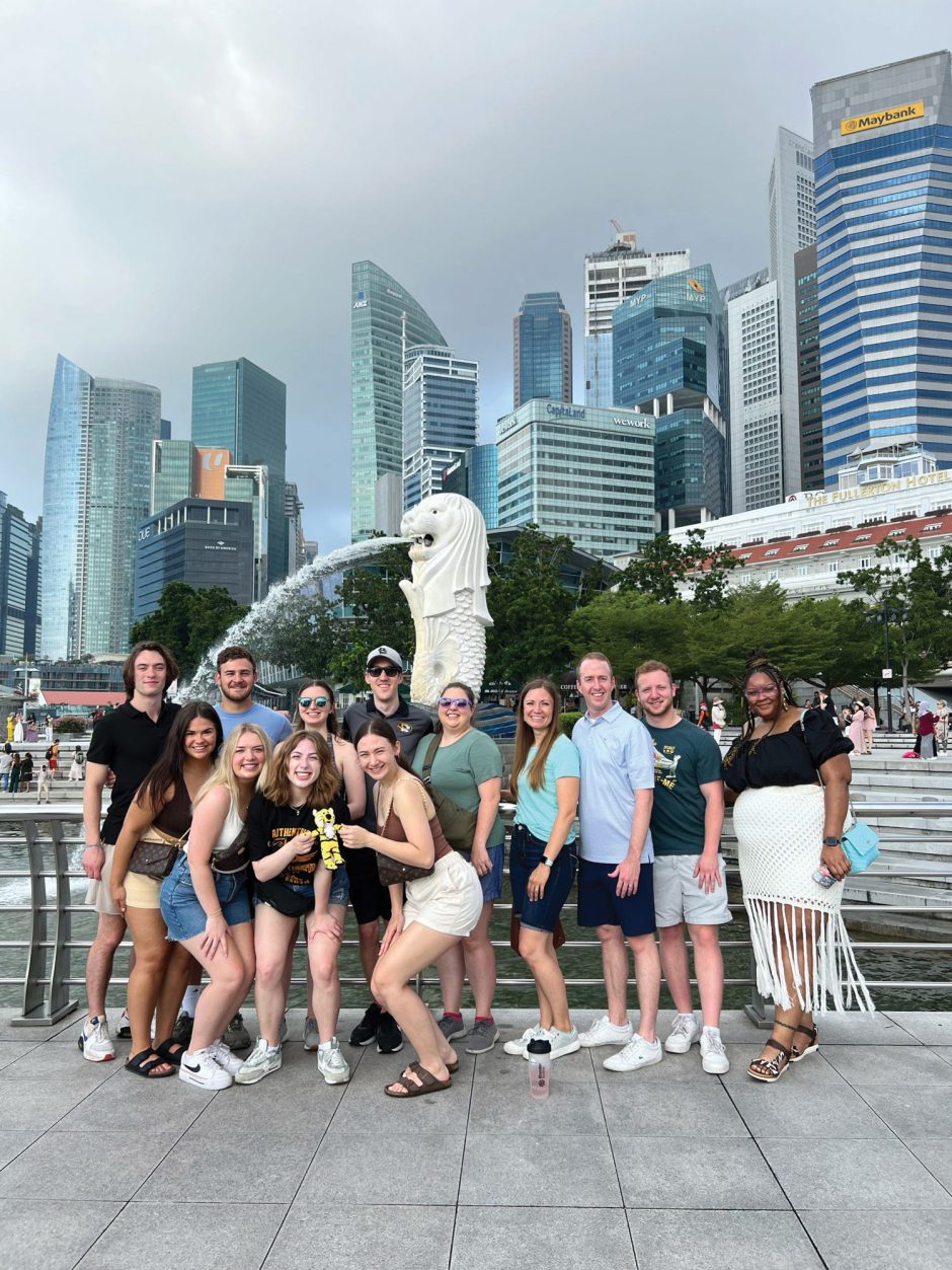 group photo in asia
