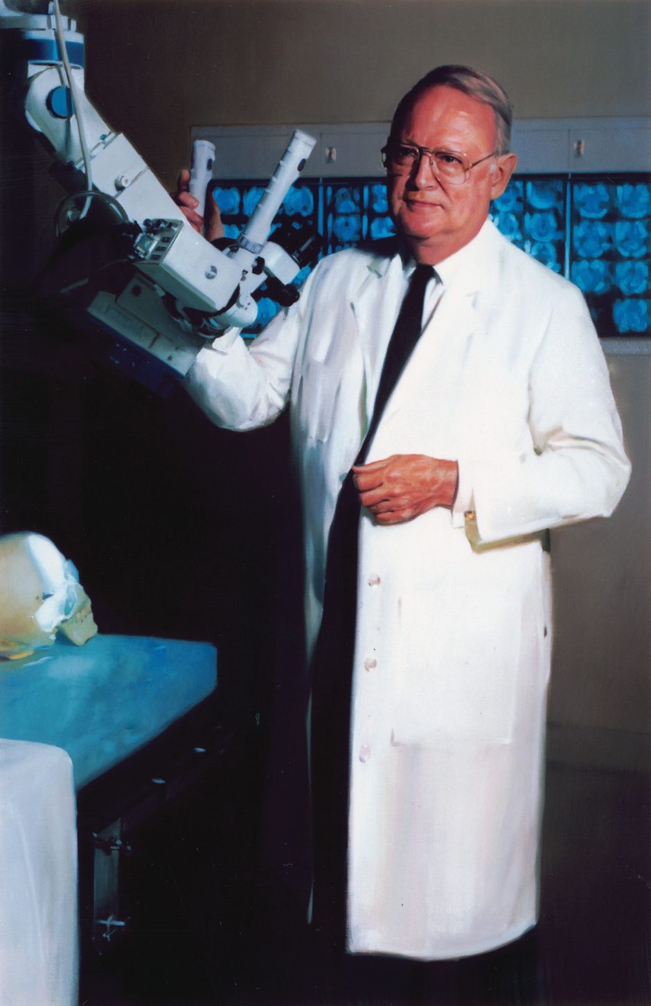 painting of Dr. Donlin Long