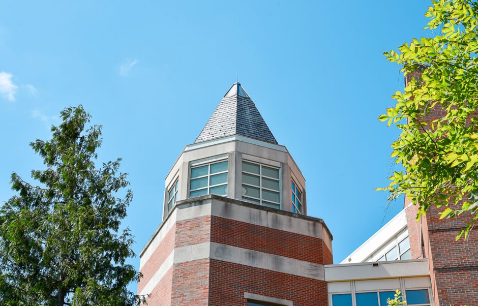 Top of a building