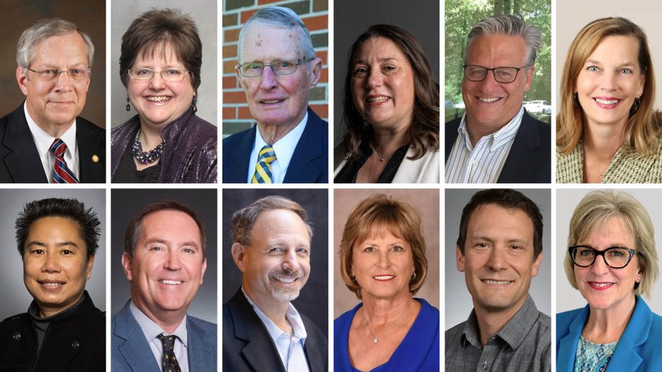 12 Mizzou faculty and alumni headshots