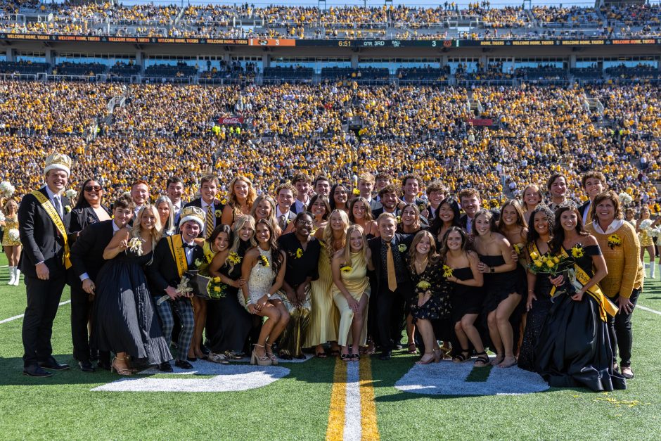 Homecoming royalty group