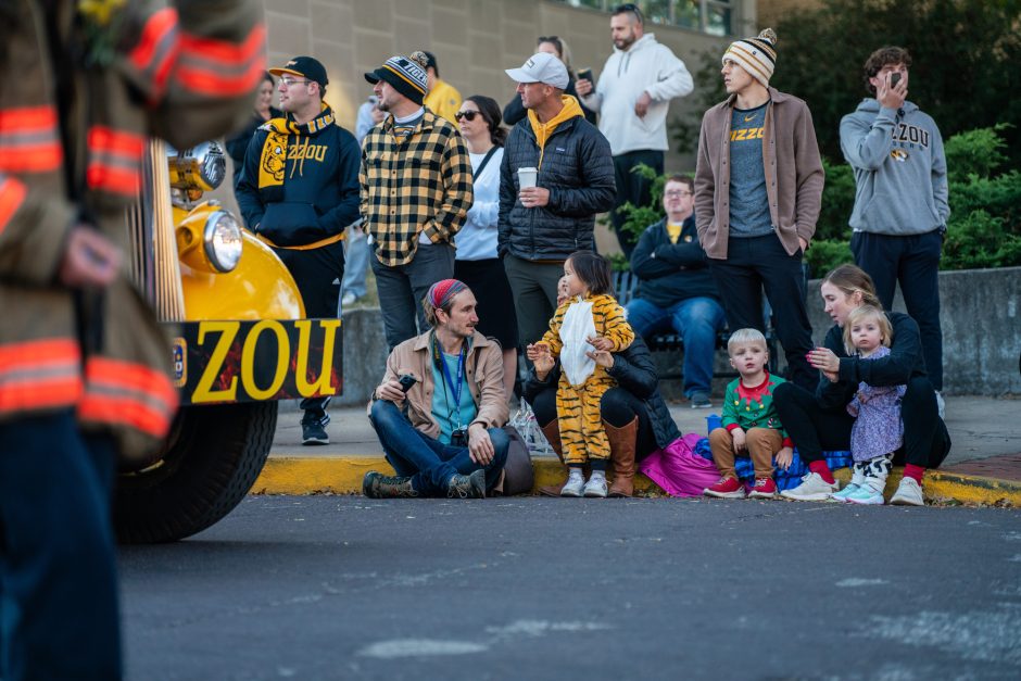 Crowd at parade