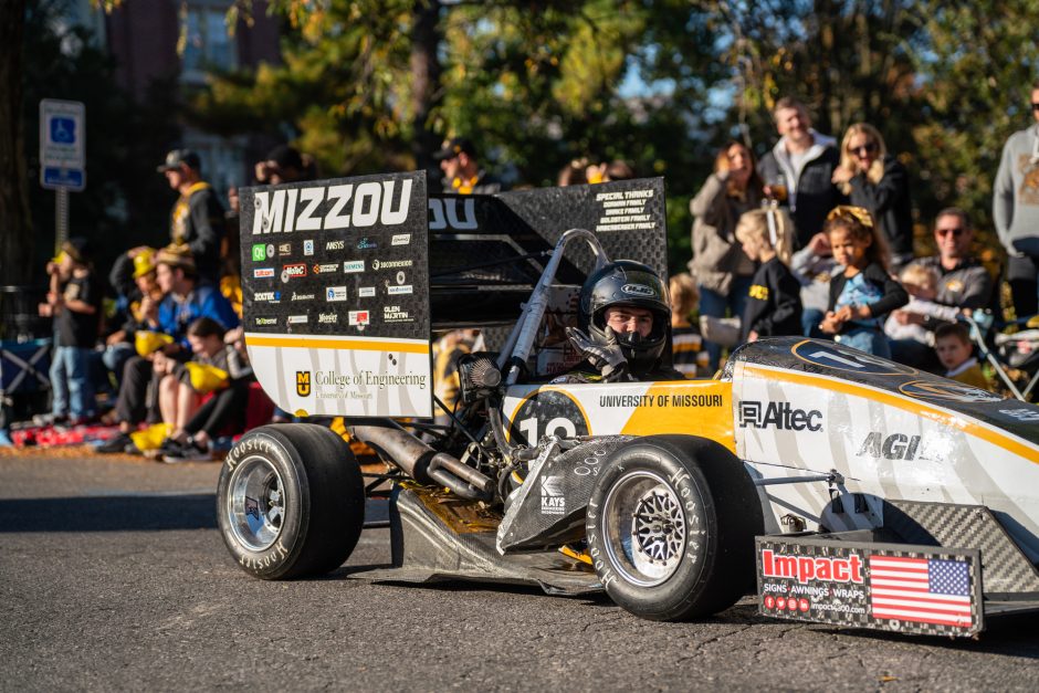 Racecar at parade