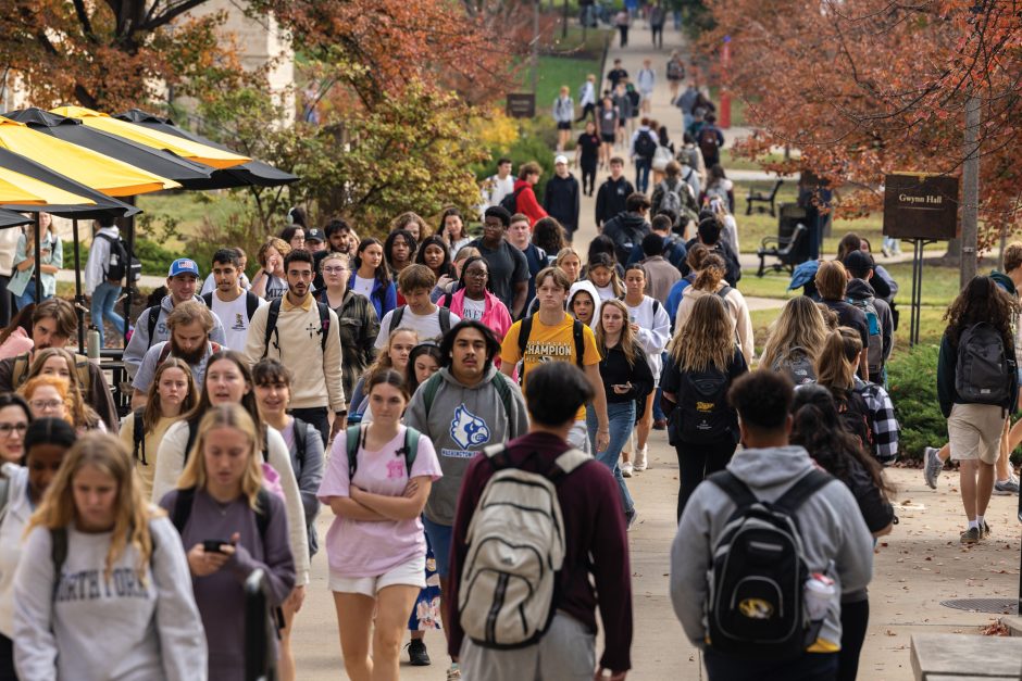 Climbing together // Show Me Mizzou // University of Missouri