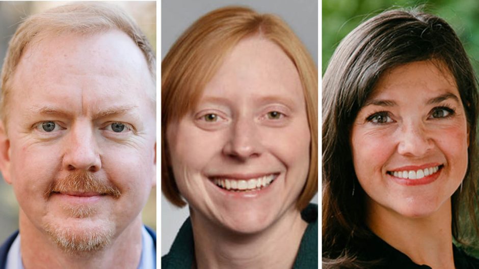 Dennis Crouch, Jamie Hall and Ashlie Leste