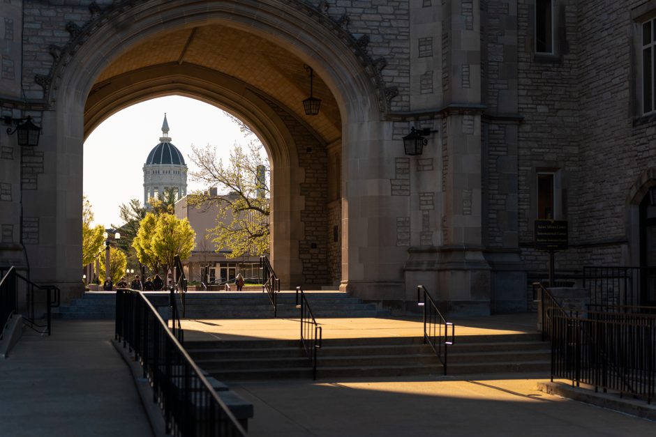 Archway of Memorial Union