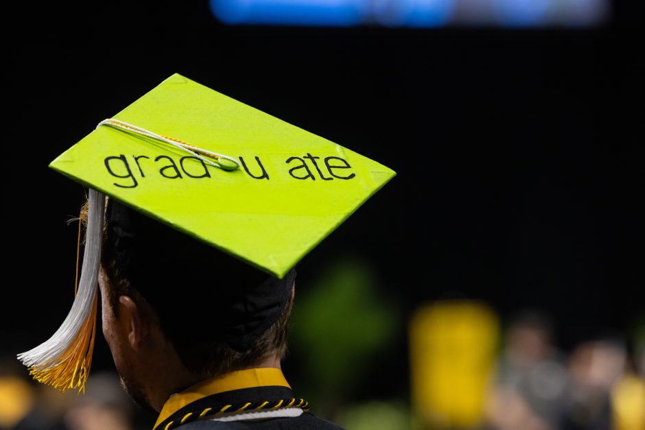 Decorated graduation cap