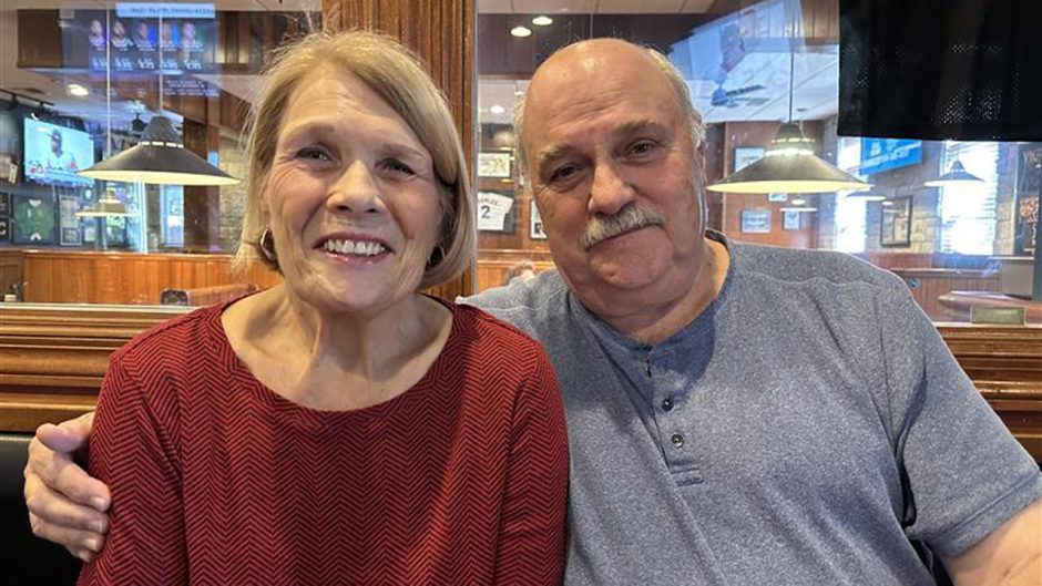 Karen Miller and David Brown