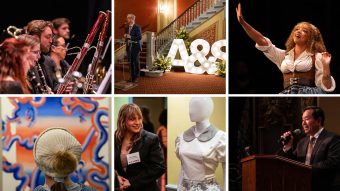 Collage of images take at last year's Arts Showcase