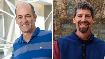 Portraits of two men