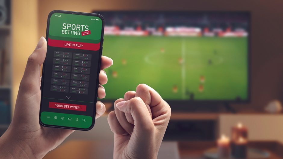 Live in-play betting app