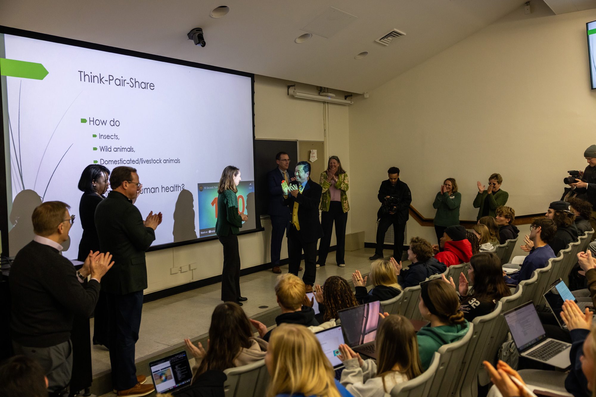 Jenna Wintemberg in class