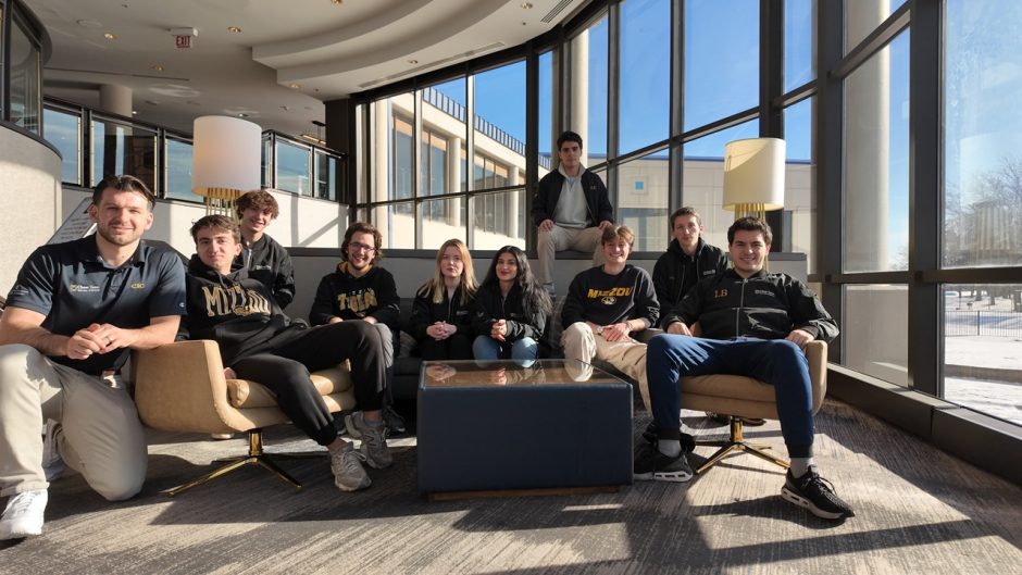 Group picture of Mizzou chess team