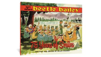 Beetle Bailey 75 Years of Smiles book cover