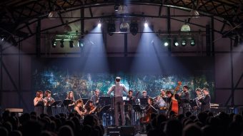 Alarm Will Sound performing on stage