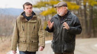 Ron Powers with son Dean.