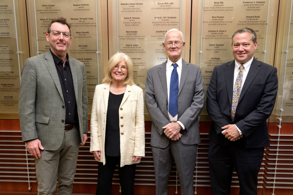 Golden Quill Award winners smile