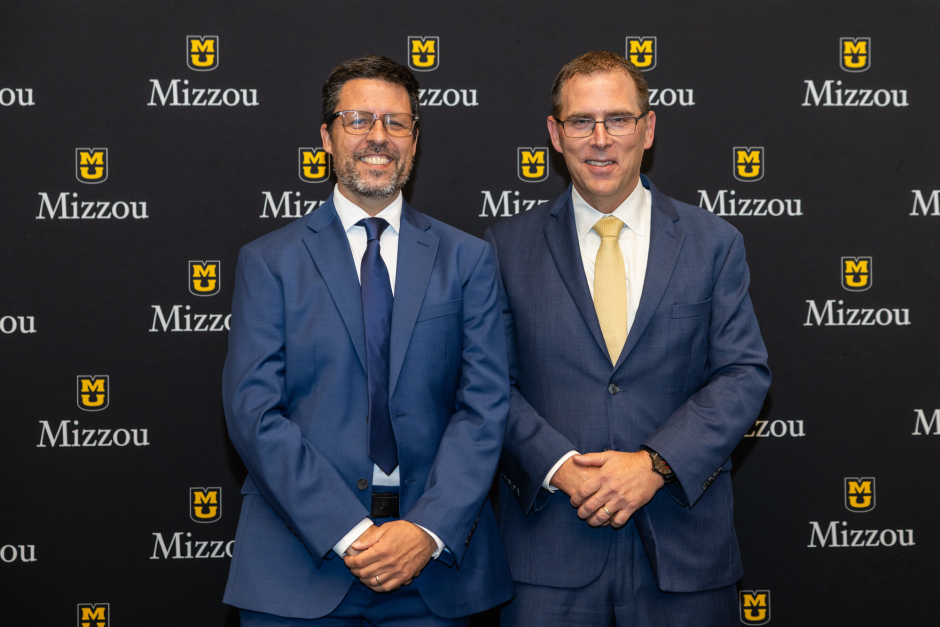 Marcello Mogetta with provost