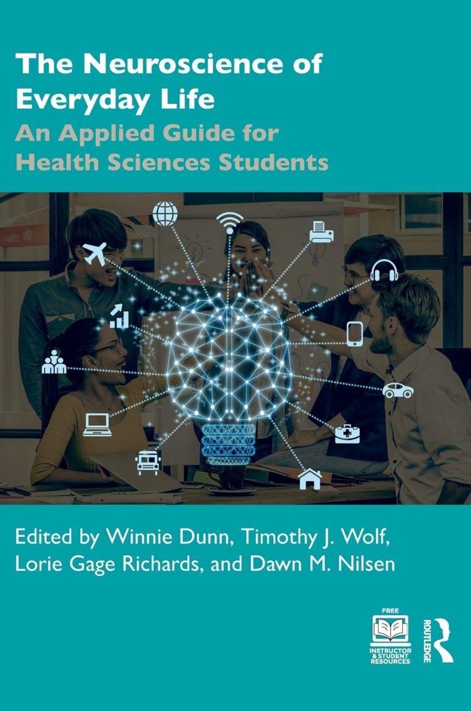 Book cover with artwork