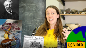 University of Missouri professor Sarah Jacquet in a classroom