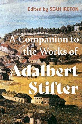 Book cover with landscape