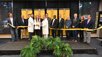 Ribbon cutting at Springfield location